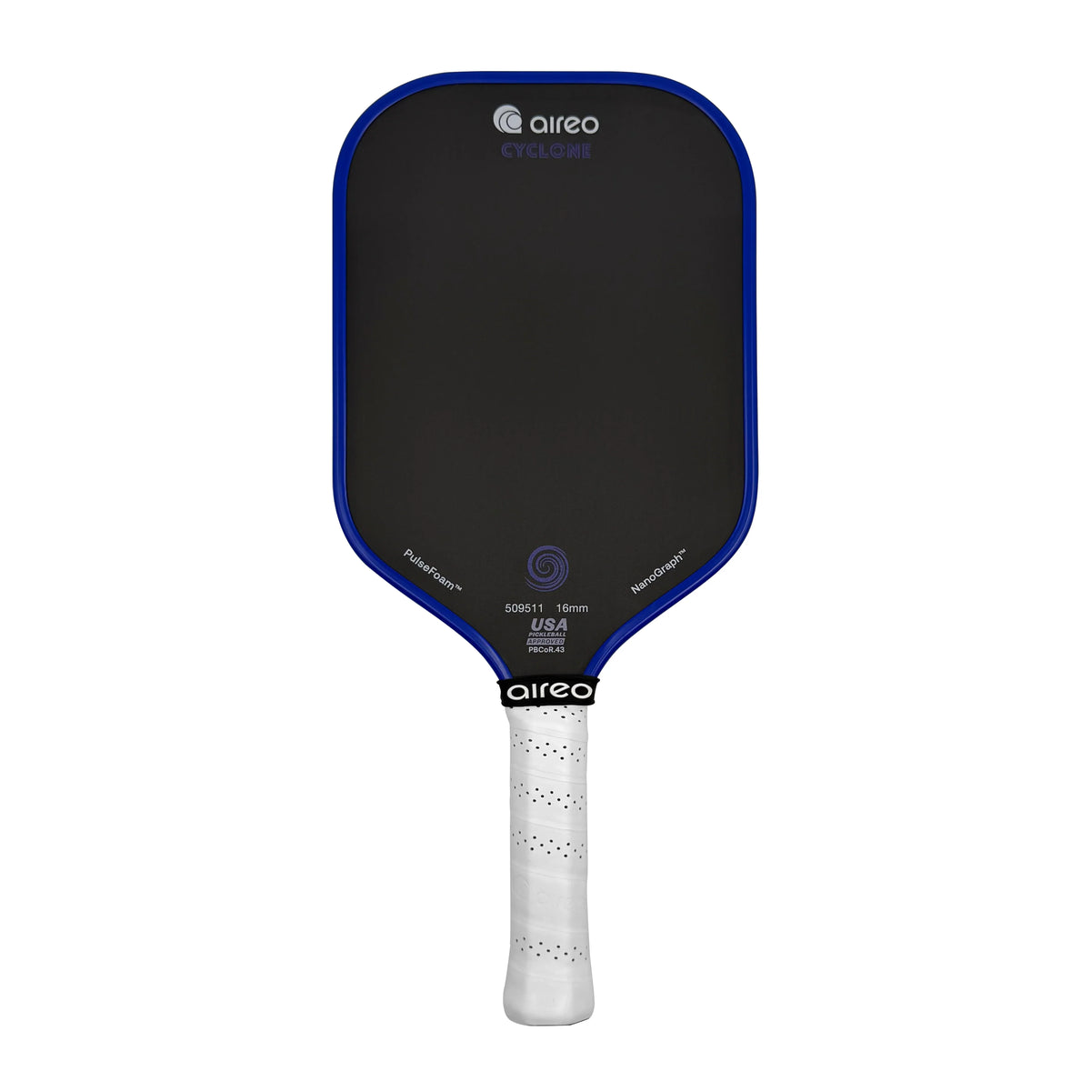 Aireo Cyclone spin-friendly pickleball paddle, a good pick for the serve