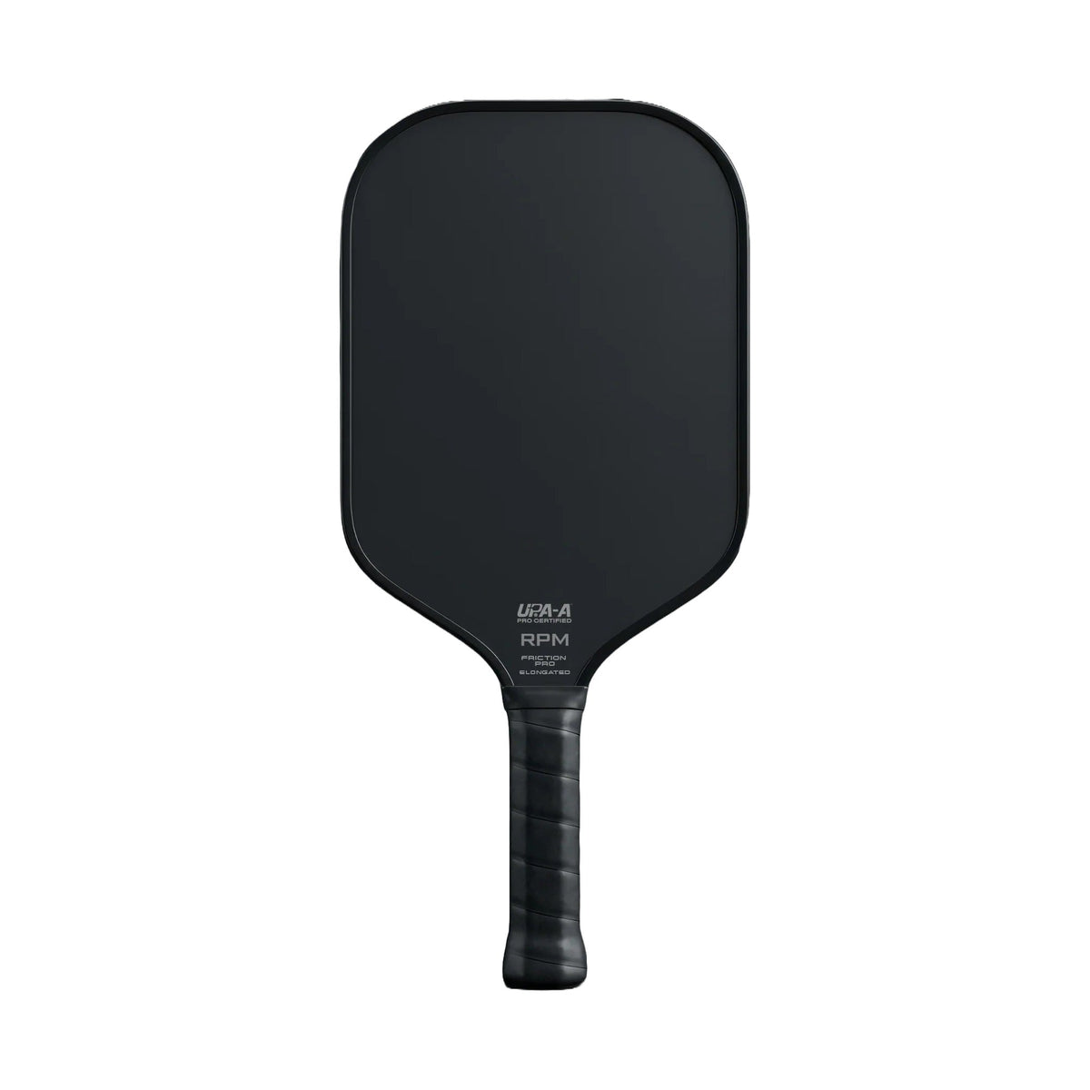 RPM Blackout V2 Elongated 16mm pickleball paddle, front on white