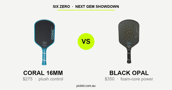 Six Zero Coral vs Black Opal: which Six Zero paddle is right for you?