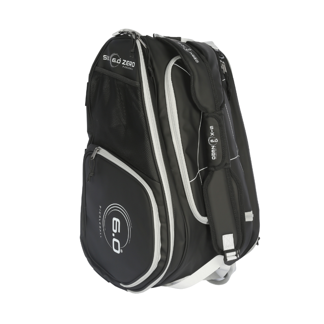 Six Zero Pro Tour Bag, Black / Grey, three-quarter view