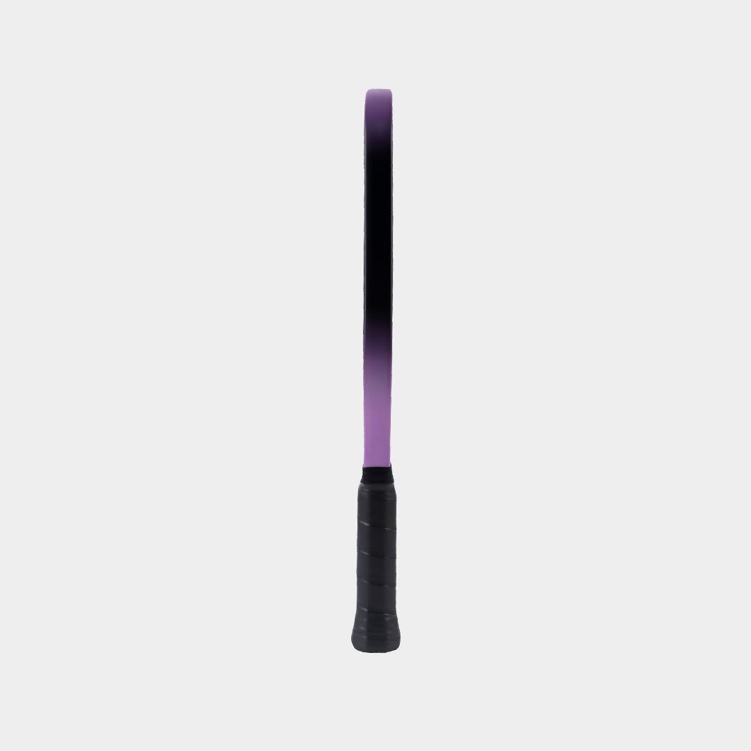 Luzz Chris Haworth Glider 2026 pickleball paddle - edge-on profile showing the 16mm core