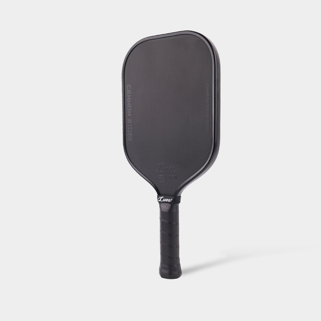 Luzz Cannon2 M1 pickleball paddle - angled three-quarter view