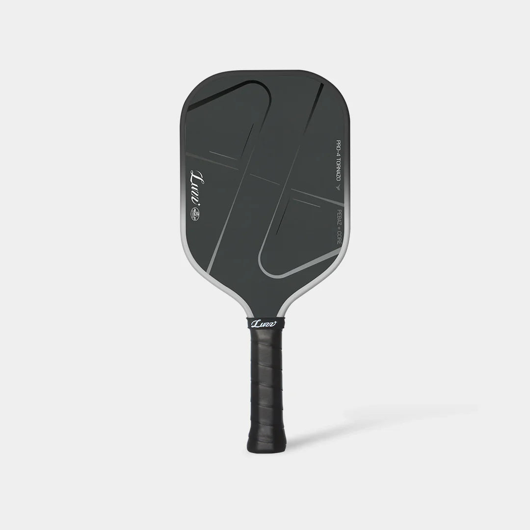 Luzz Pro 4 Tornazo pickleball paddle - Shadow colourway - front face