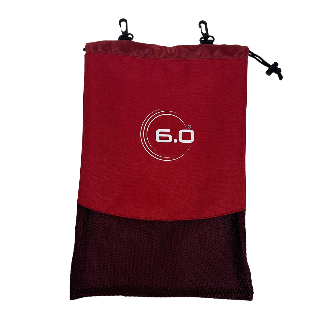 Six Zero Performance Backpack, Ruby, ventilated shoe bag