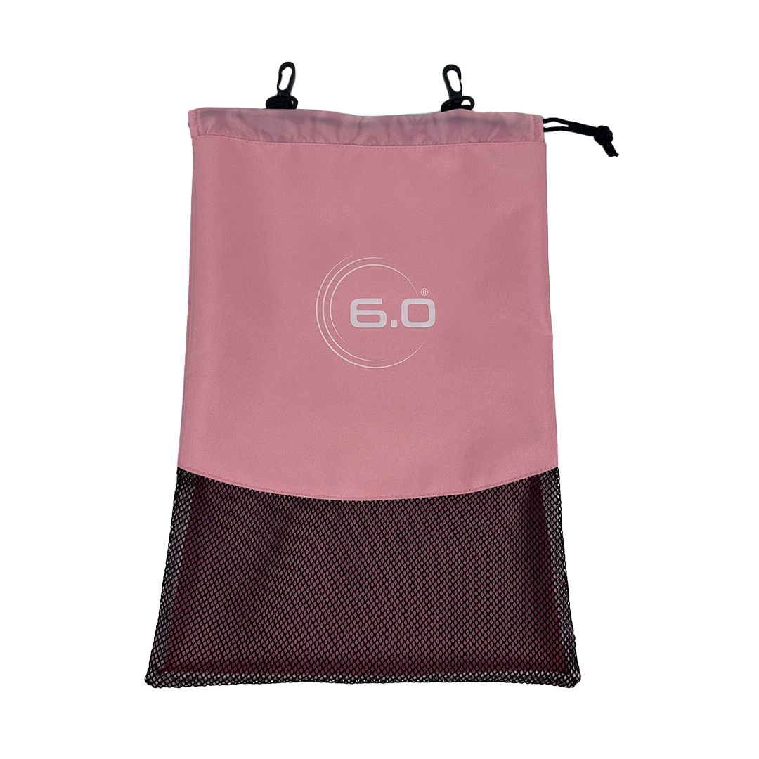 Six Zero Performance Backpack, Pink, ventilated shoe bag