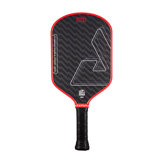 JOOLA Hyperion Double Vision 16mm pickleball paddle Blaze Red