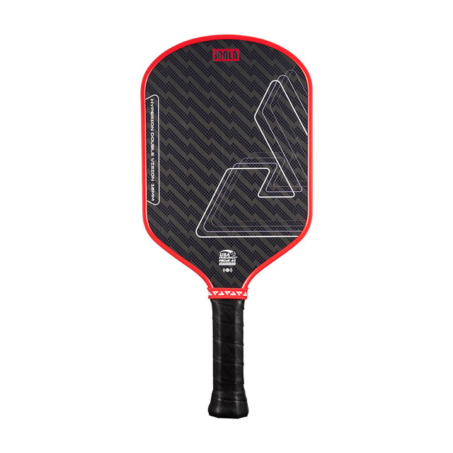 JOOLA Hyperion Double Vision 16mm pickleball paddle Blaze Red