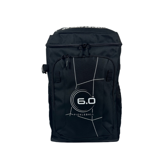 Six Zero Performance Backpack, Black, front