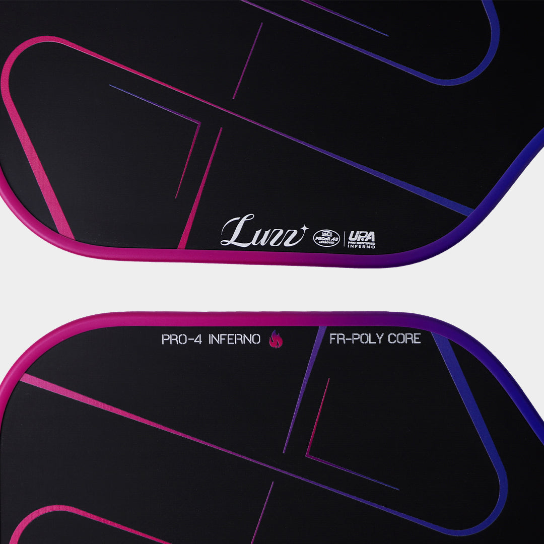 Luzz Pro 4 Inferno paddle grip detail