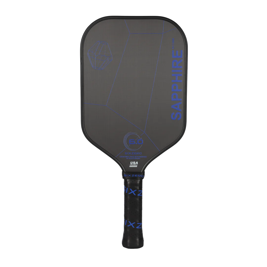 Six Zero Sapphire pickleball paddle