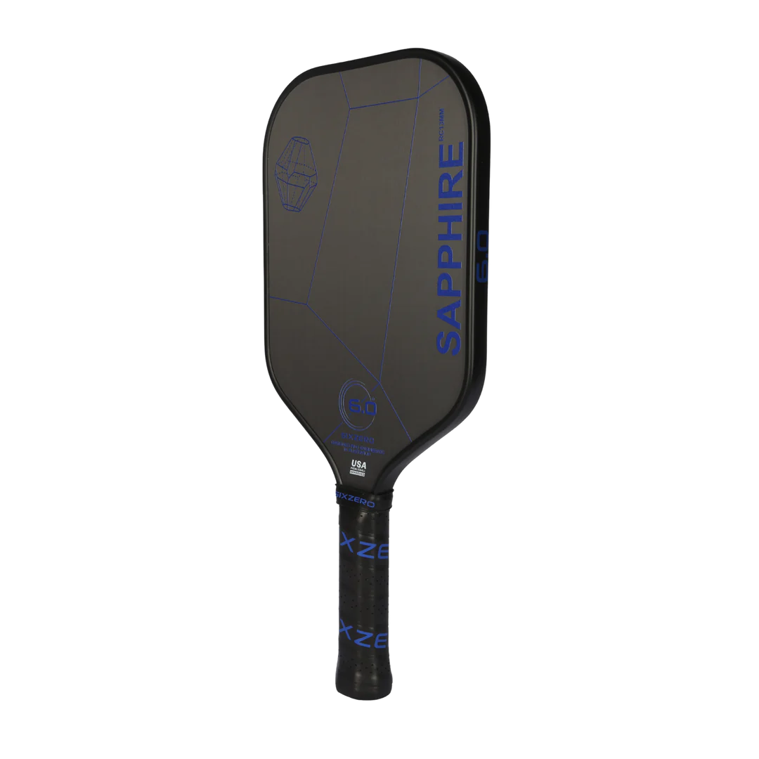 SIX ZERO Sapphire Pickleball Paddle