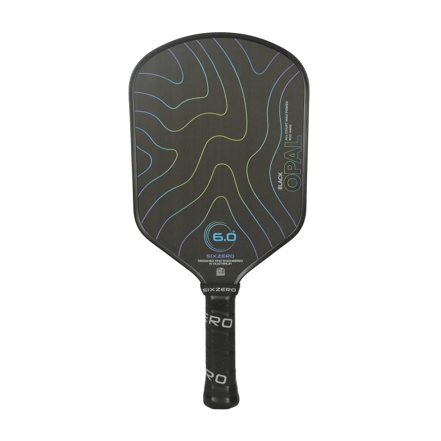 Six Zero Black Opal Pickleball Paddle