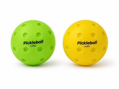 Pickleball Labs Silent Pickleball - Quiet Foam Indoor Training Ball