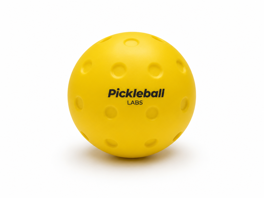 Pickleball Labs Silent Pickleball - Quiet Foam Indoor Training Ball