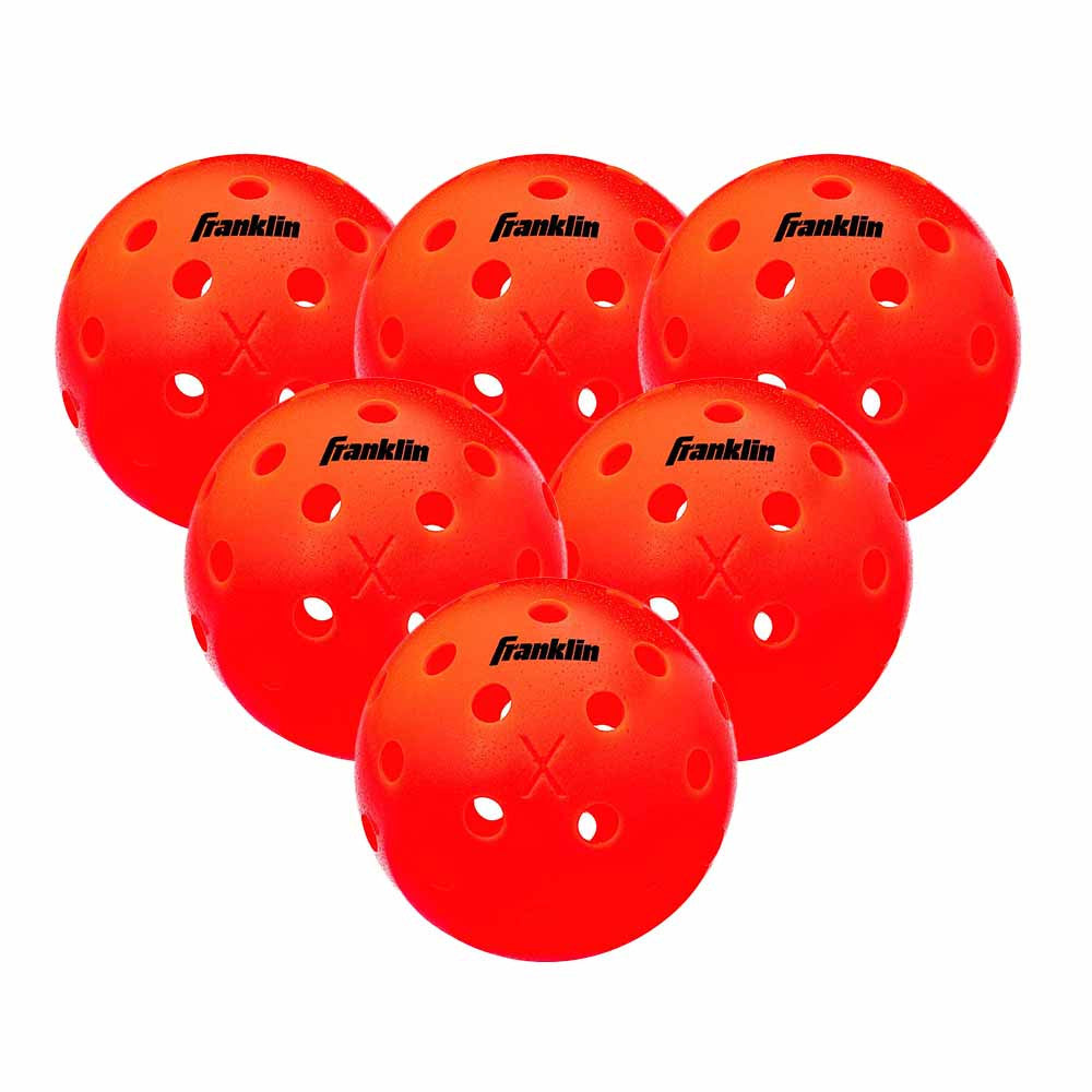 Franklin X-40 outdoor pickleballs 6 pack — USAPA tournament approved
