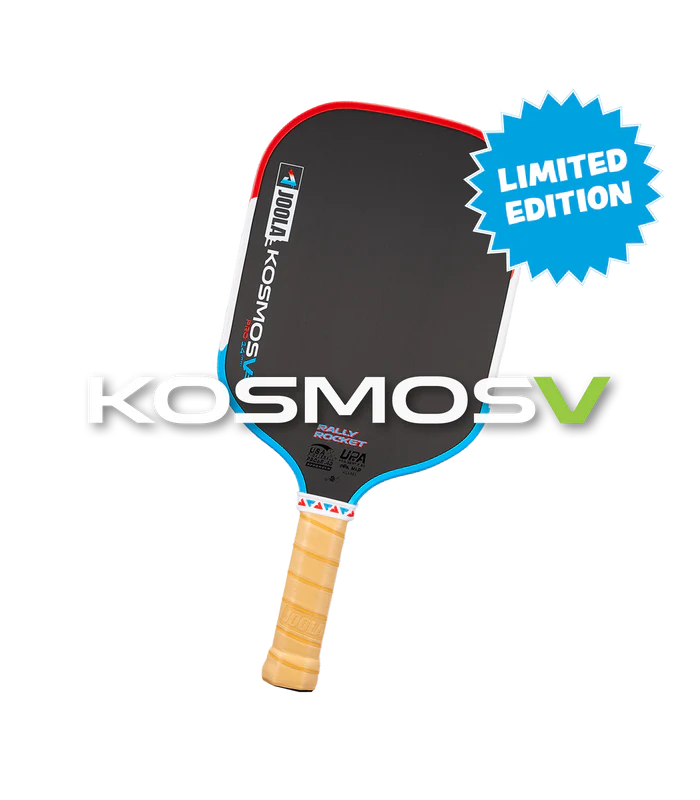 JOOLA Kosmos Pro V Rally Rocket 16mm pickleball paddle: front face