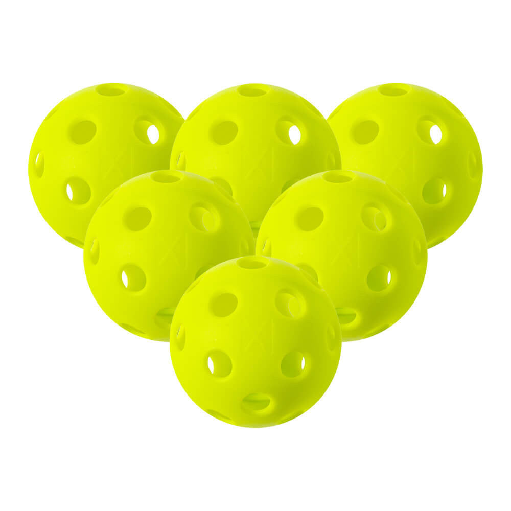 Franklin X-26 indoor pickleball ball — neon, 26-hole precision design, USAPA approved