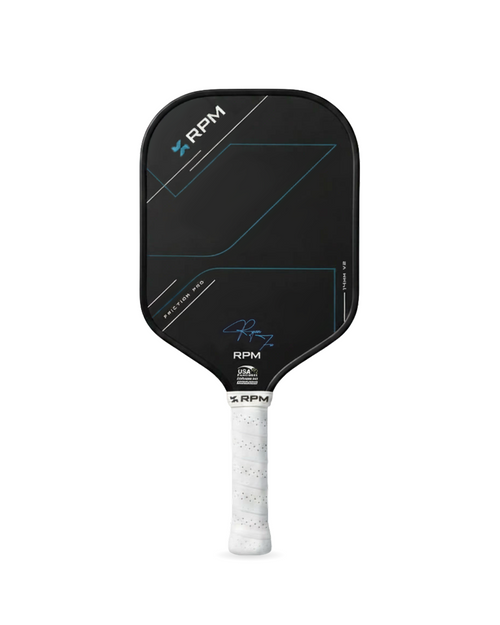RPM Friction Pro V2 Hybrid Flat Top 14mm Pickleball Paddle