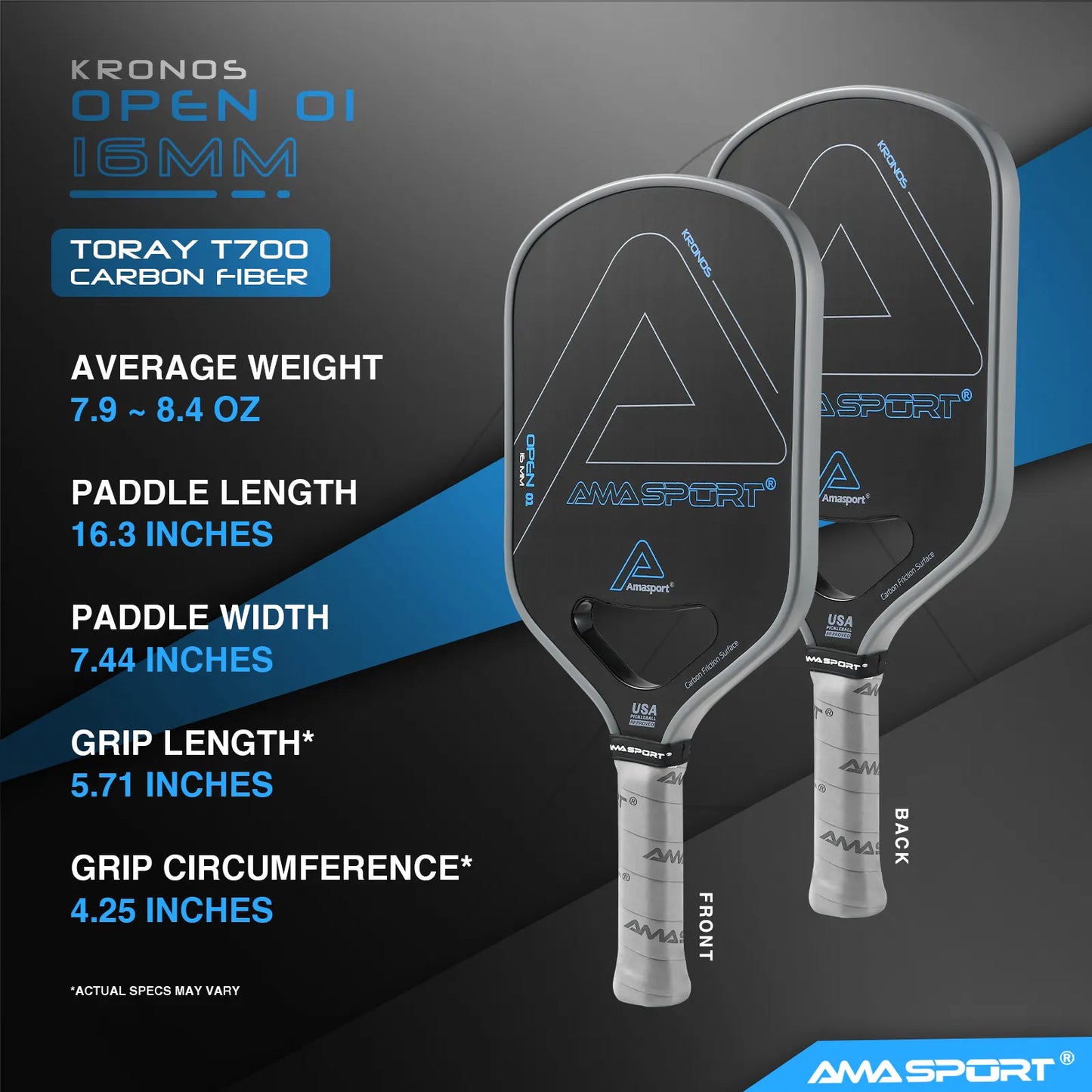 AMA Sport Kronos Open 01 Pickleball Set