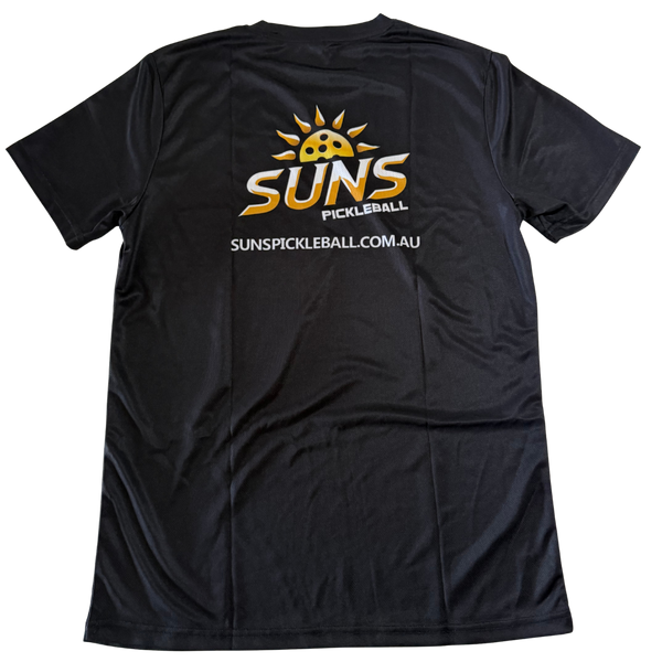 SUNS Pickleball Club Shirts - Black