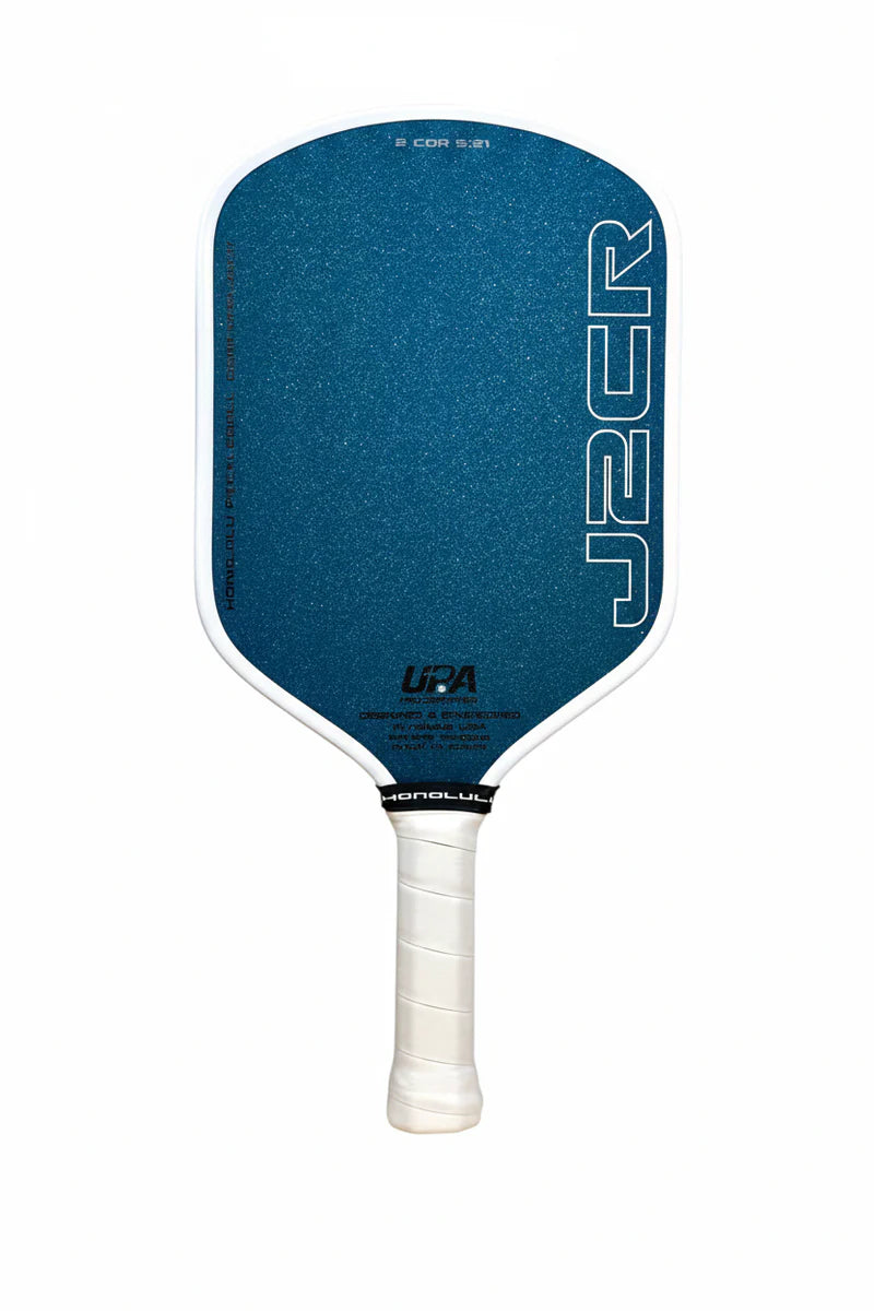 Honolulu Pickleball | J2CR Crystal Blue Endurance Surface | Regular Handle