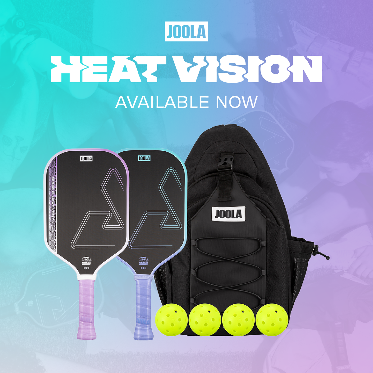 JOOLA Heat Vision Pickleball Pack contents