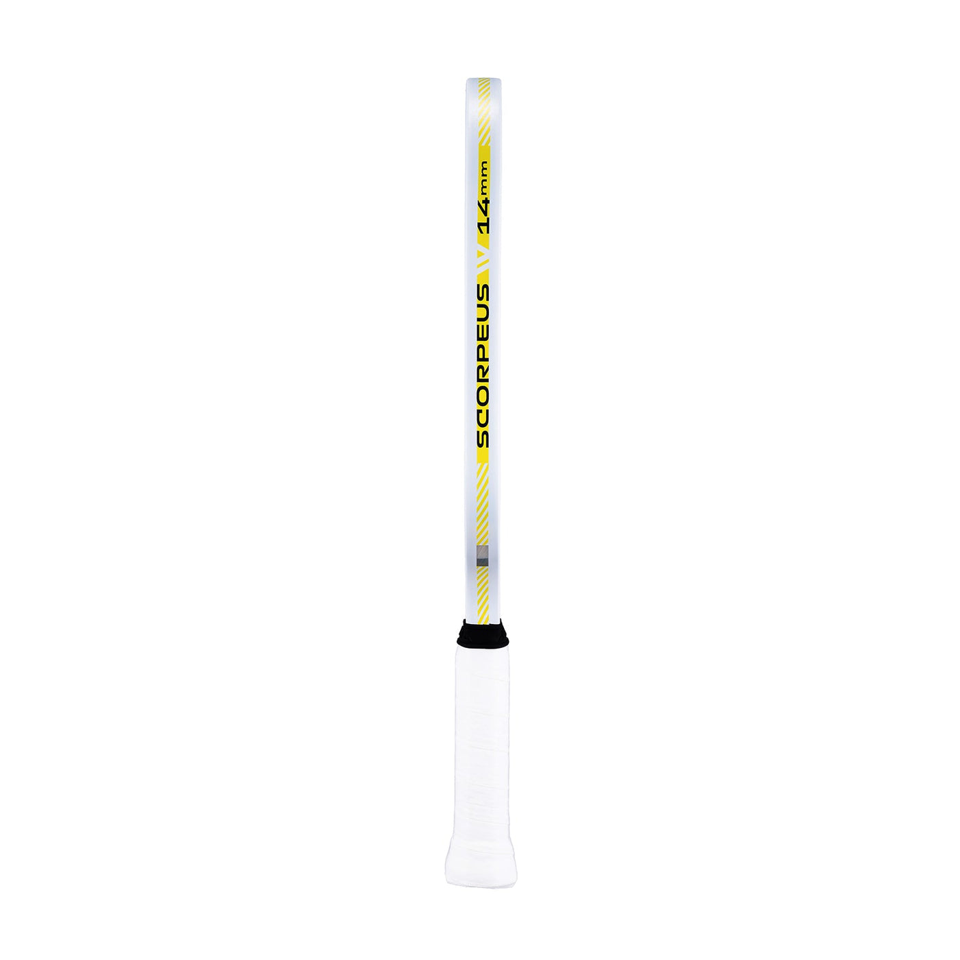 JOOLA Anna Bright Scorpeus Pro IV 14mm pickleball paddle - edge and side profile