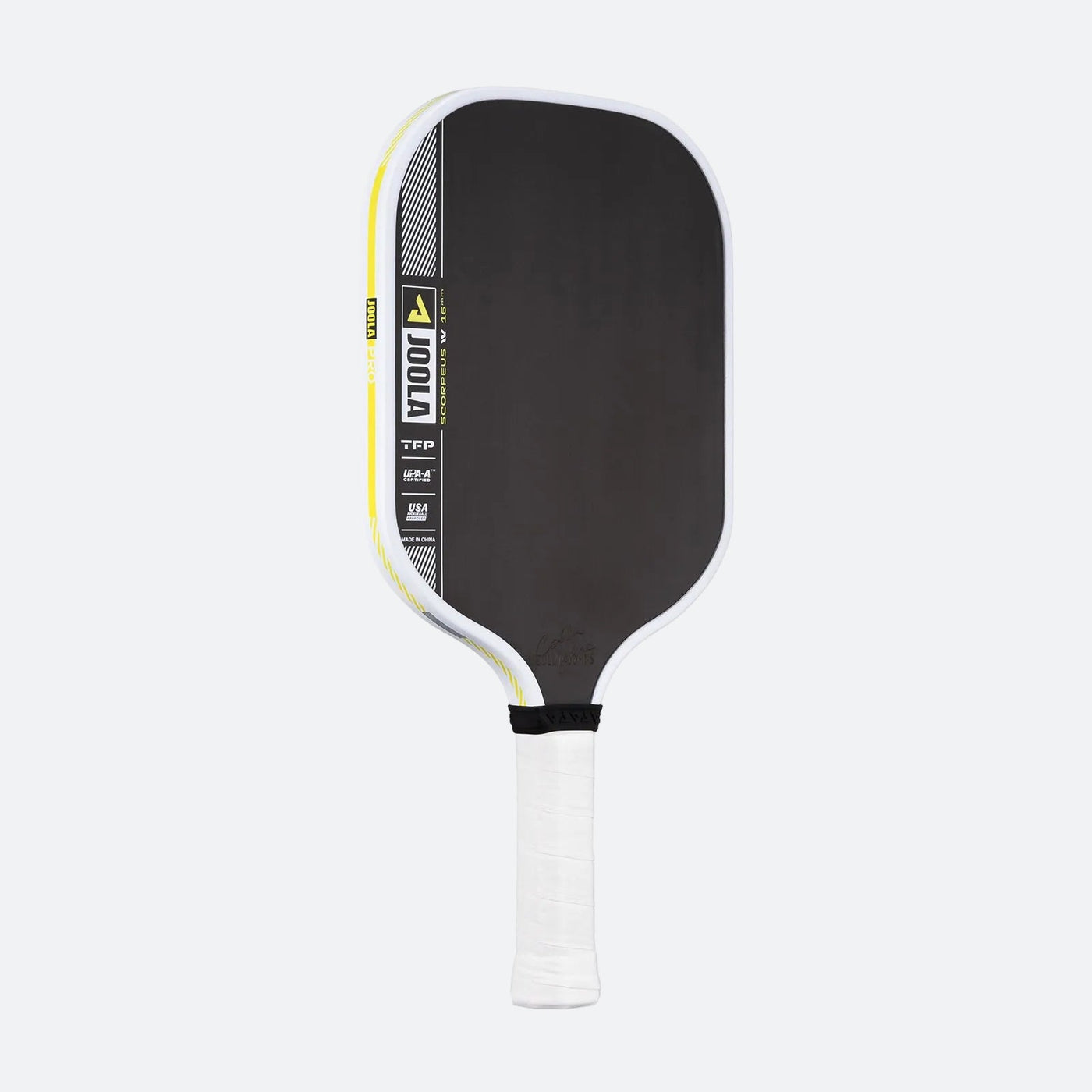JOOLA Collin Johns Scorpeus Pro IV 16mm pickleball paddle - reverse face