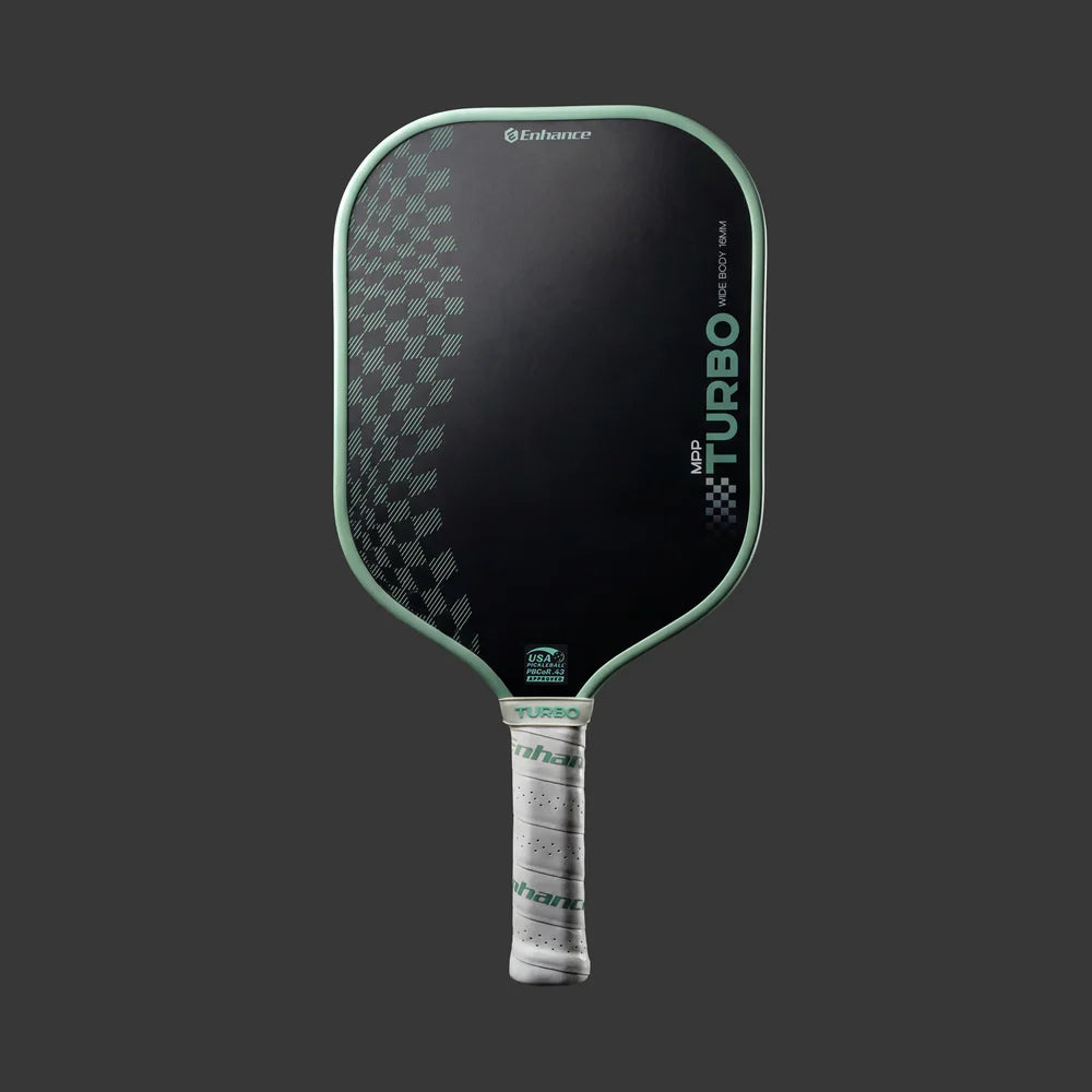 Enhance MPP Turbo 16mm Widebody pickleball paddle — front