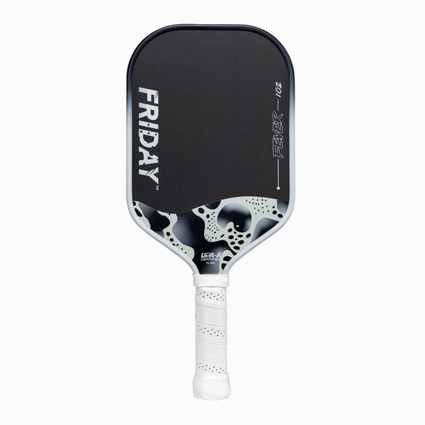 Friday Fever 102 Gen 3 Pickleball Paddle — Snow