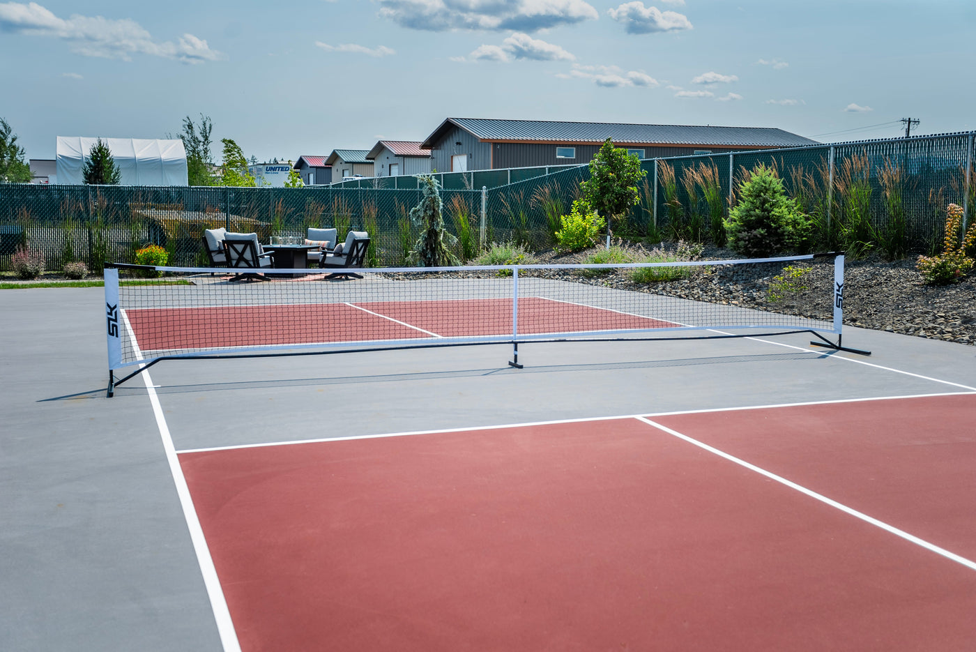 Selkirk SLK Prime Portable Pickleball Net — side view