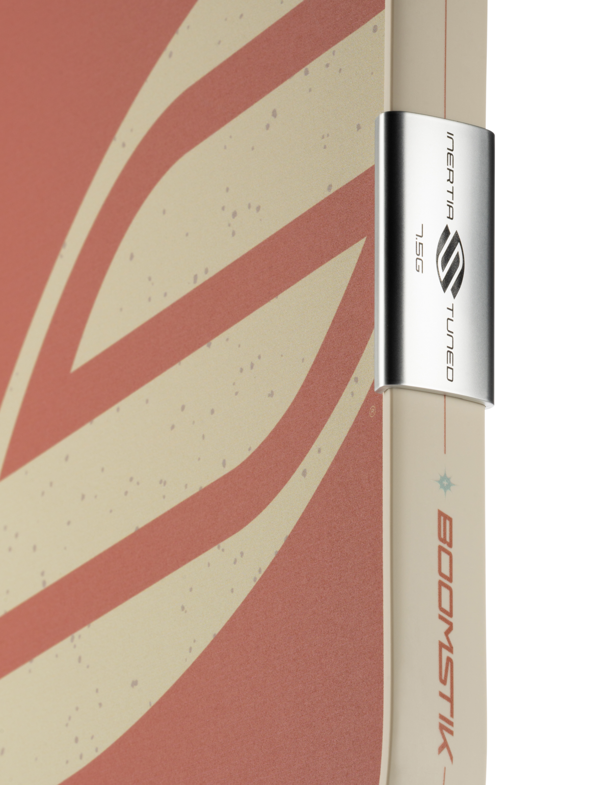 Selkirk LABS Boomstik Widebody pickleball paddle, Canyon Clay colourway, face and edge guard detail
