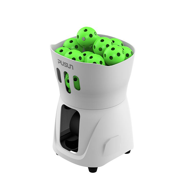 PUSUN PP-Mini Pro pickleball ball machine in White