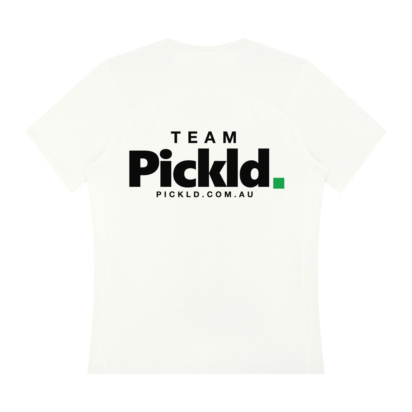 Team Pickld Performance Tee - White