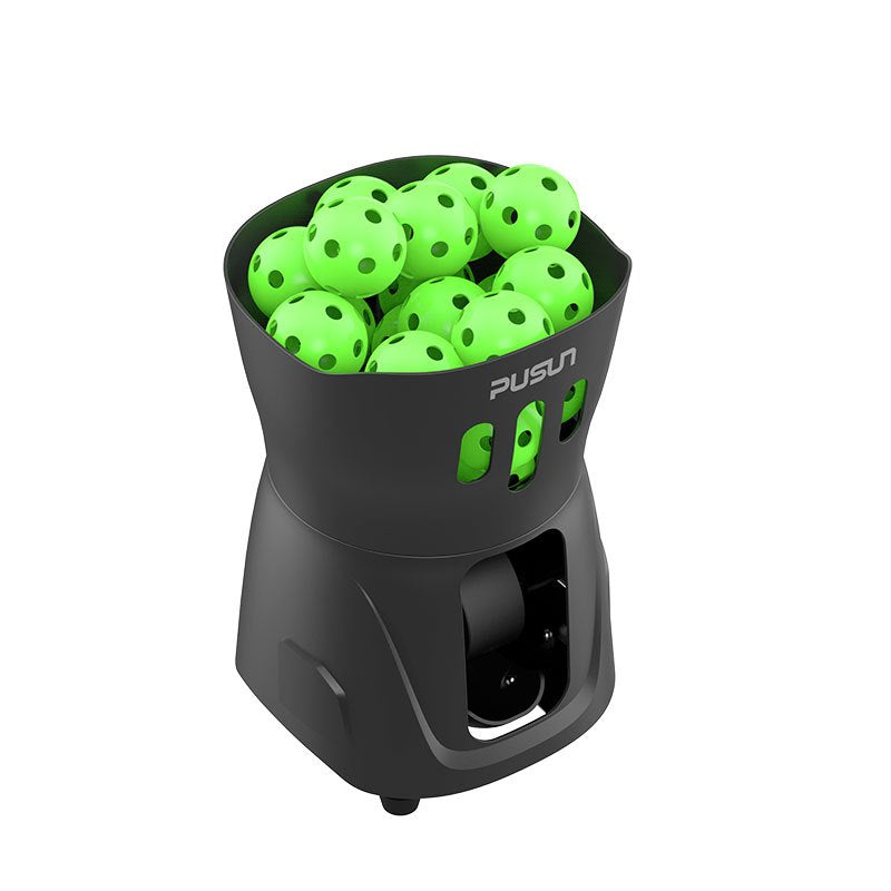 PUSUN PP-Mini Pro pickleball ball machine in Black