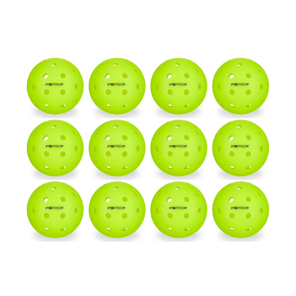 Franklin FS Pro Indoor Pickleballs - 12 Pack