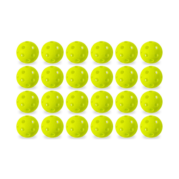 Franklin X-26 Indoor Pickleballs - 24 Pack - Lime Green