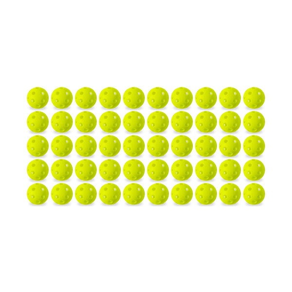 Franklin X-26 Indoor Pickleballs - 50 Pack - Lime Green