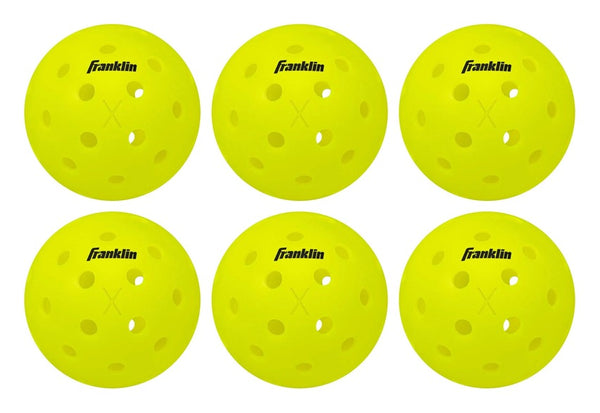 Franklin X40 Outdoor Pickleballs - 6 Pack