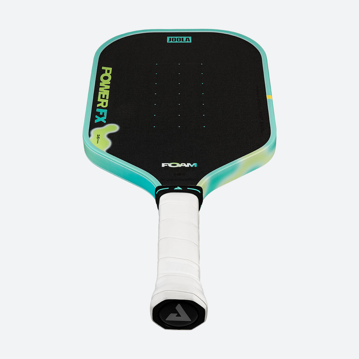 JOOLA Perseus Power FX 16mm pickleball paddle Daydream, face angled