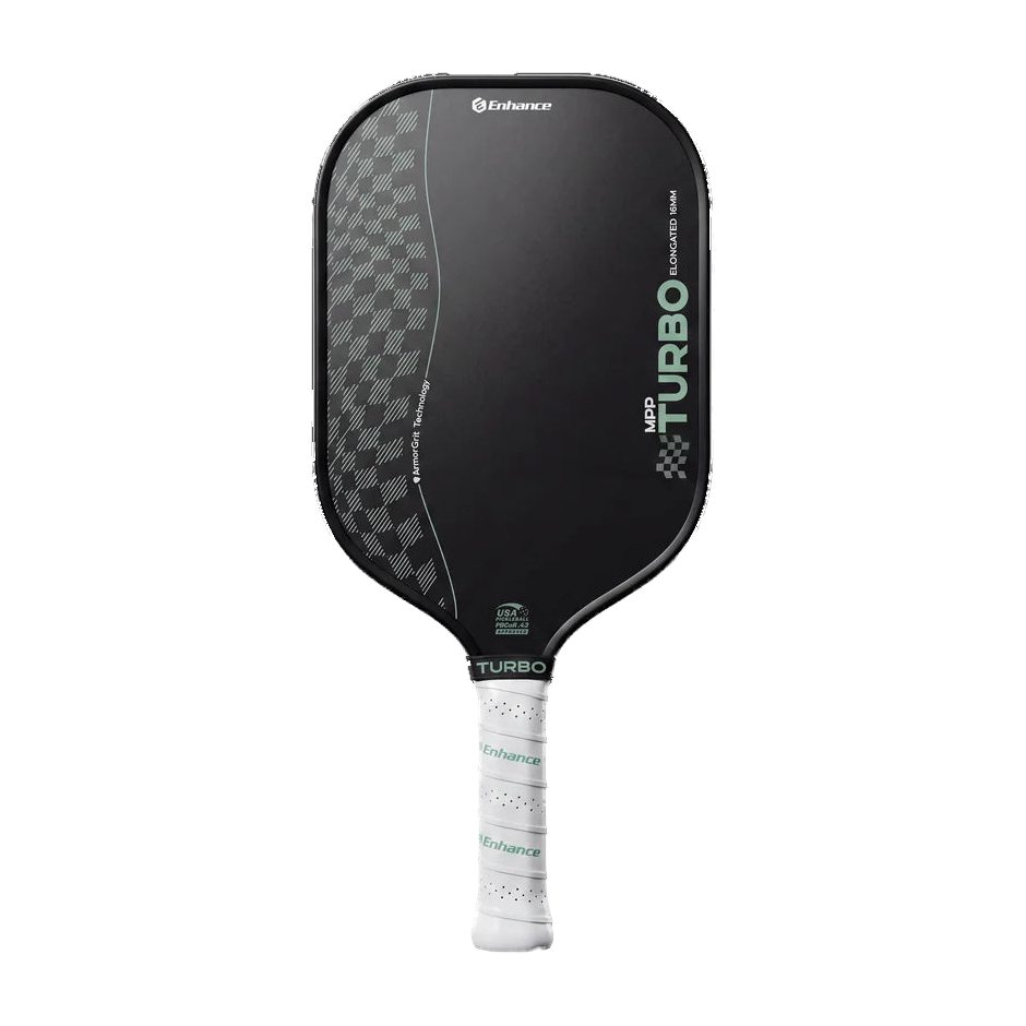 Enhance MPP Turbo ArmorGrit 16mm Elongated Pickleball Paddle