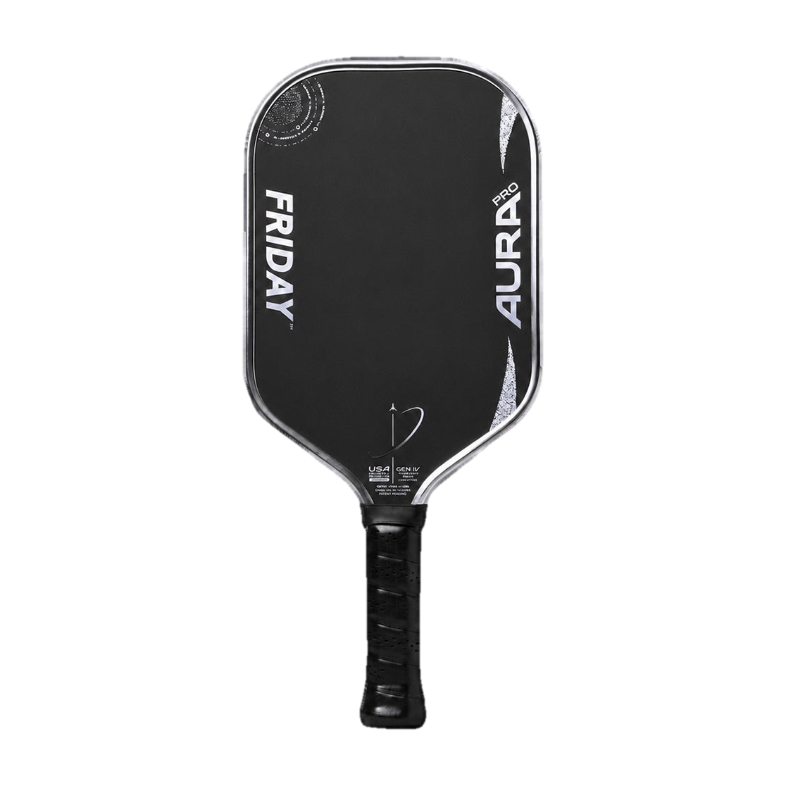 Friday Aura Pro Elongated Summer Eclipse Metallic pickleball paddle
