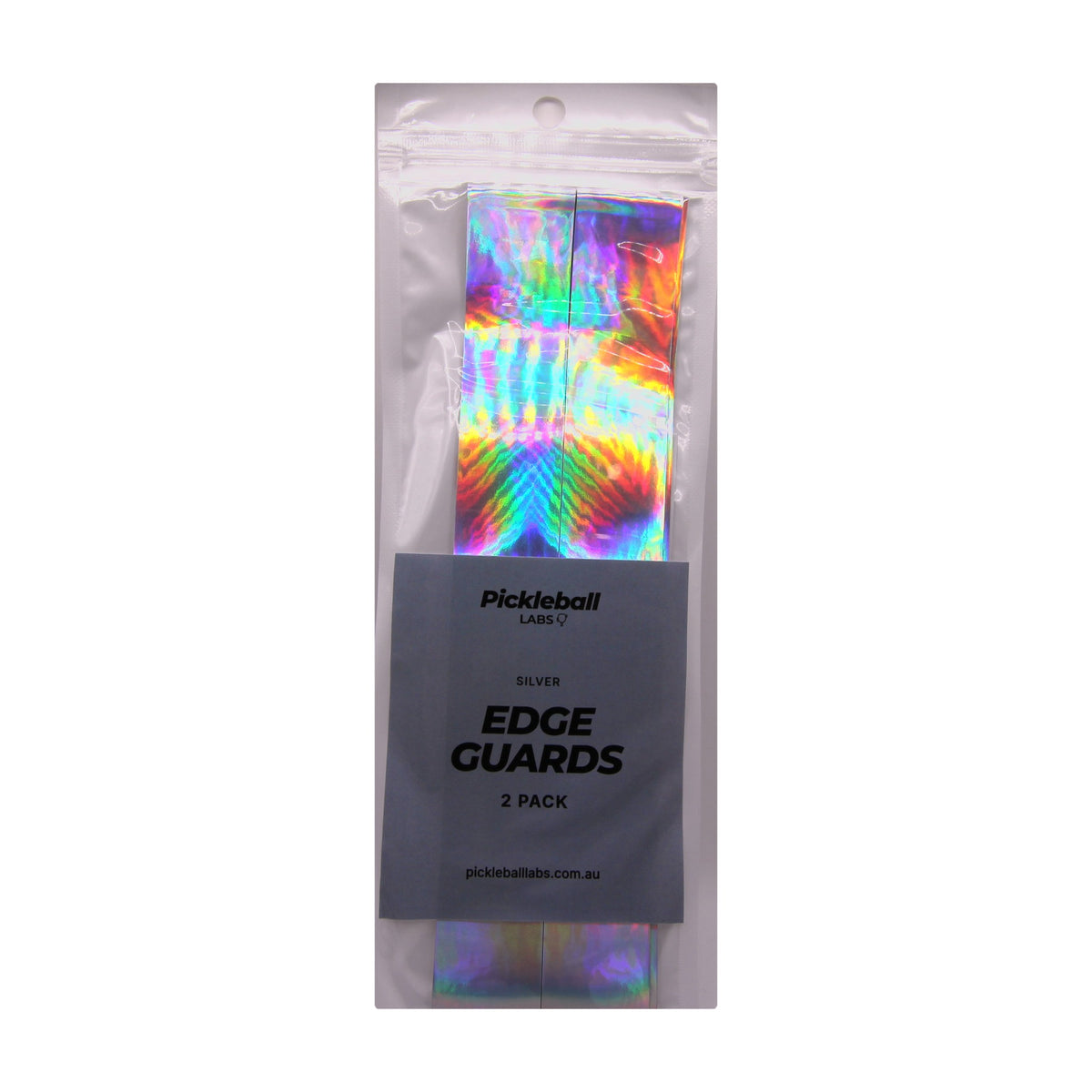 Pickleball Labs Edge Guard 2 Pack - Silver colourway - pack front