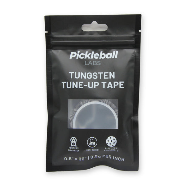 Pickleball Labs Tungsten Tune-Up Tape, 0.5 inch x 30 inch, pack front