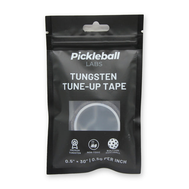 Pickleball Labs Tungsten Tune-Up Tape, 0.5 inch x 30 inch, pack front