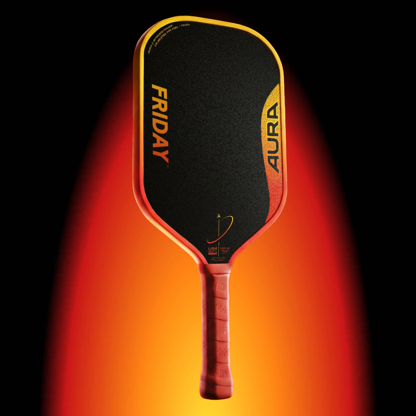 Friday Aura Pickleball Paddle - Elongated 16mm