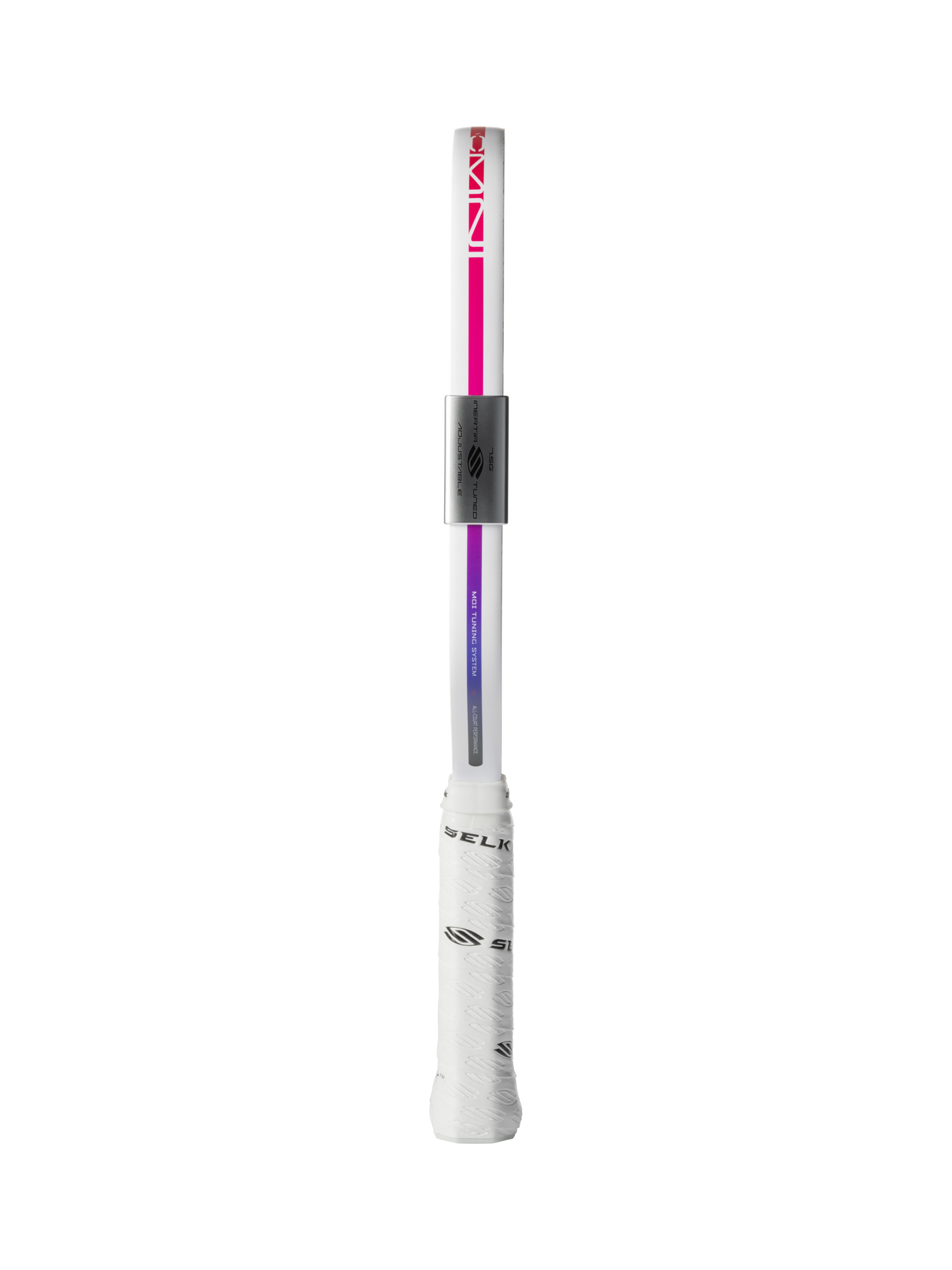 Selkirk Omni Widebody pickleball paddle - Cosmic colourway - edge and side profile