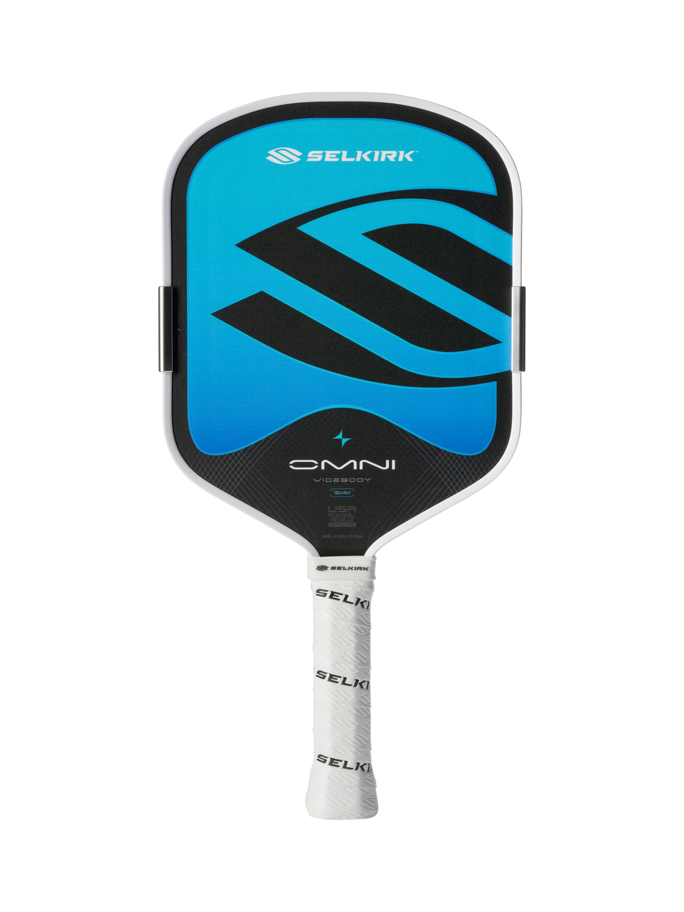 Selkirk Omni Widebody pickleball paddle - Hydro colourway - paddle face