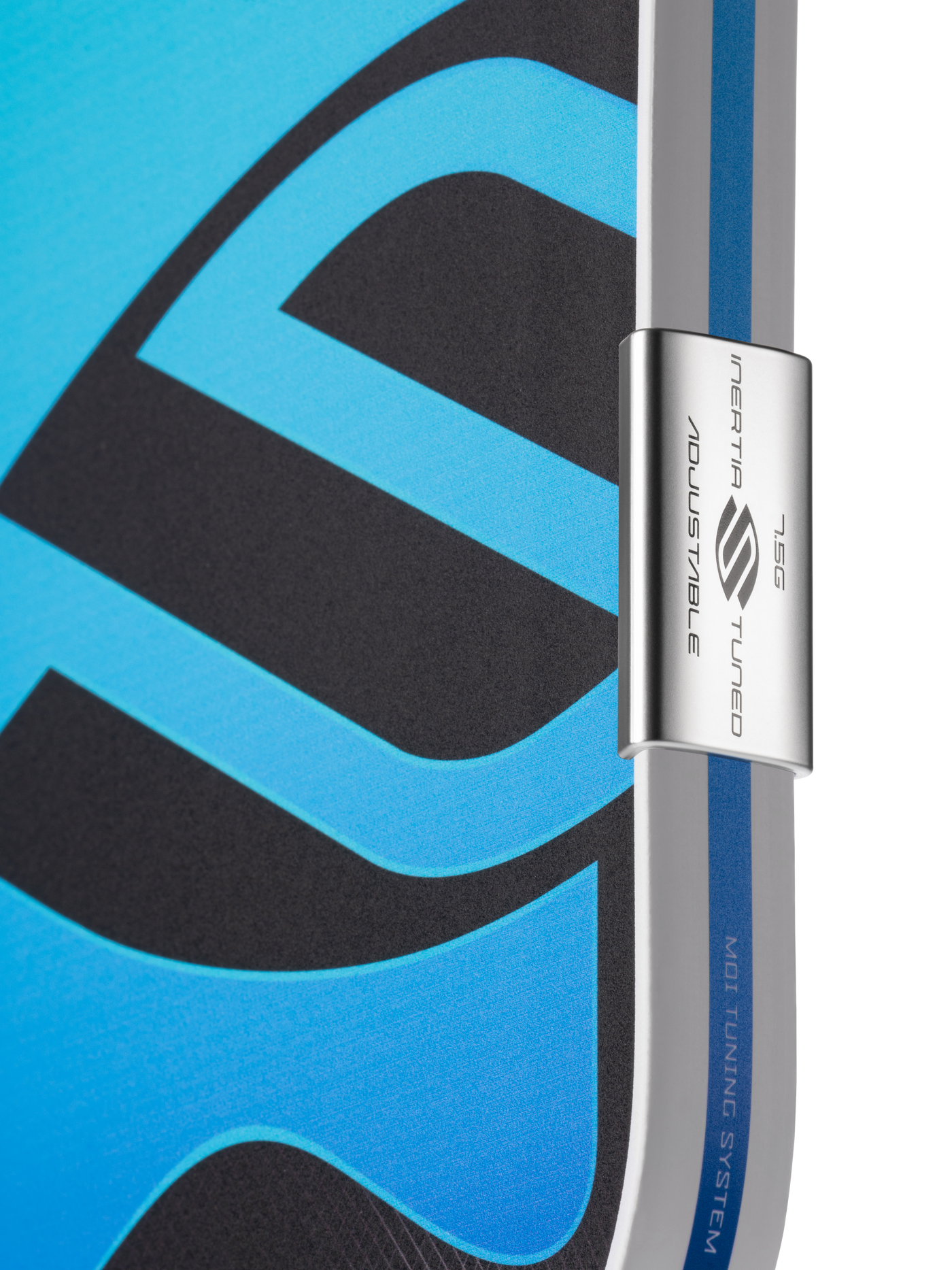 Selkirk Omni Widebody pickleball paddle - Hydro colourway - face and edge guard detail